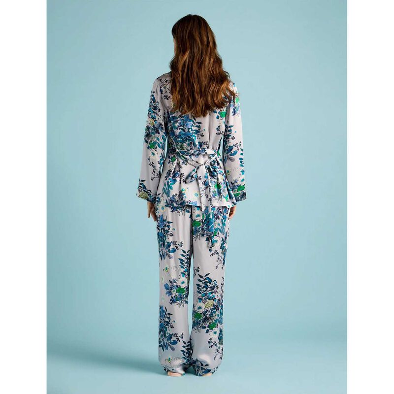 Papinelle x Karen Walker Love Letters Silk Wrap Pj image number 1